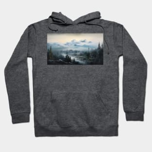 Beautiful lush mountains for your Airbnb, hotel, motel or home Hoodie